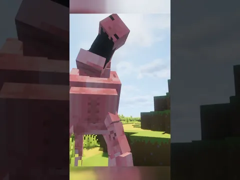 นี้คือหมูไม่ปกติ #minecraft #มายคราฟ #shots