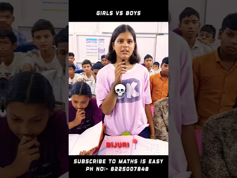 Boys vs Girls Maths battle | All formulas of circles #ytshorts #shorts #fun #circle #circumference