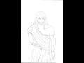 ORIGINAL CHARACTER SPEEDPAINT Zeus God of the Overworld