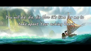 shiny lyrics moana by disney