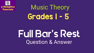 Download Grades 1 - 5: Full Bar's Rest MP3