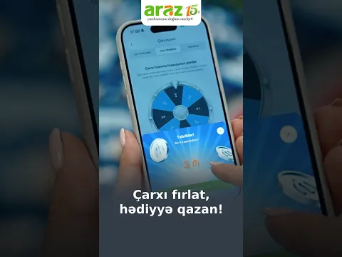 Çarxları fırlat, hədiyyələr qazan! 🎉