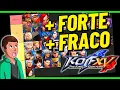 Lista dos Mais Fortes e Fracos de KOF XV Tier List Casual The King of Fighters XV