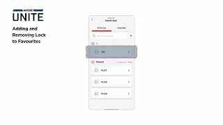 Weiser UNITE Adding And Removing Lock To Favourites - EN