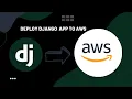Deploy a Django Web App to Amazon EC2 Instance 2025
