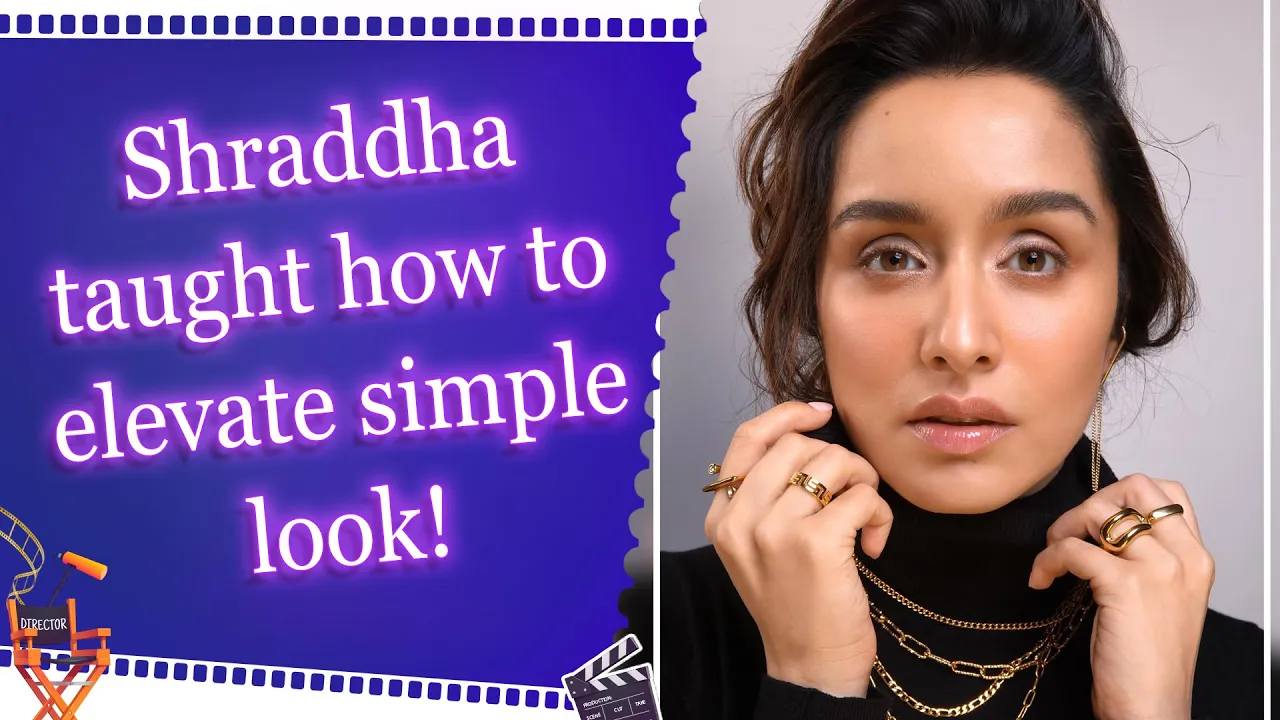Shraddha Kapoor shines with elegant jewelry even in simple look
