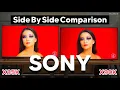 Sony X90K VS Sony X85K Picture quality comparison Salambaba