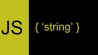 Javascript String Data Type