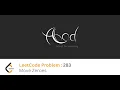 LeetCode Problem 283 Move Zeroes Java