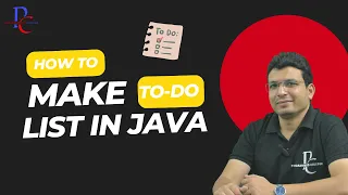 Build a To-Do List in Java No Frameworks Core Java Project for Beginners