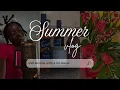 Summer Vlog girl drinks dilly dallying homemade matcha