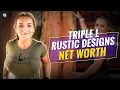 How rich is Zoe Larson from Triple L Rustic Designs
