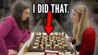 I Forced Her King to the CENTER.