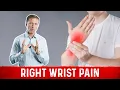 Right Wrist Pain Relief Carpal Tunnel Syndrome - Dr Berg