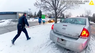 Mom Crashes With 2 Kids Then Runs Into Traffic