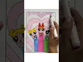 Coloring Powerpuff Girls Team