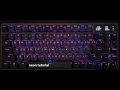 Asus Azoth neon keyboard profile tutorial using Aura Creator