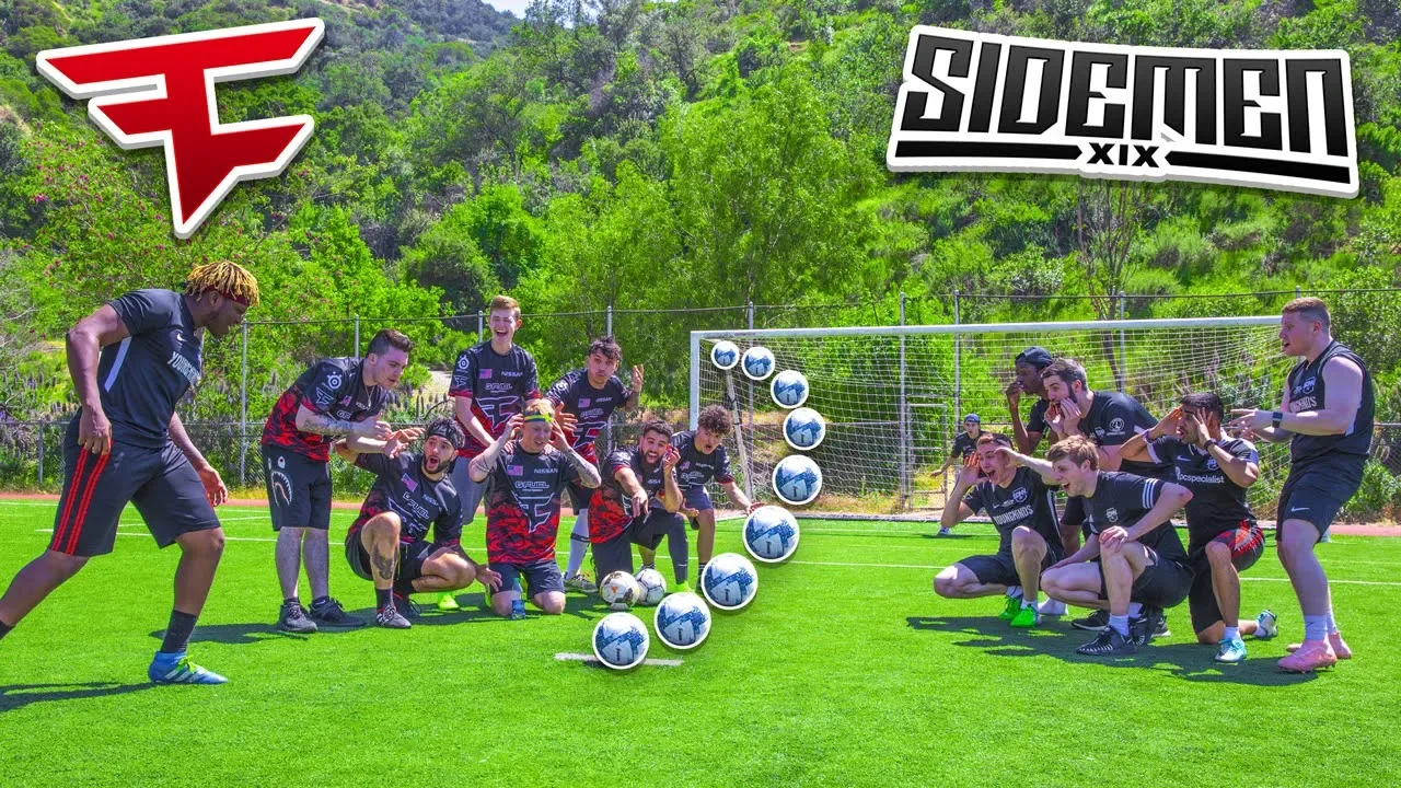 SIDEMEN vs FAZE PENALTY SHOOTOUT