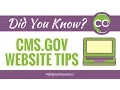 Navigating the CMS gov website - Did You Know CCO