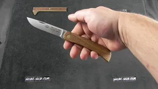 GE99 German Eye Work Knife Brown Wood