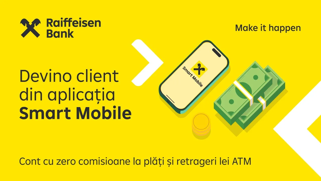 Raiffeisen Bank Romania — Raiffeisen Bank — Smart Mobile App Promotion (YouTube video ad)