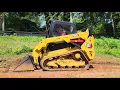 Grading with a CAT 259