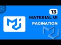 React Material Ui - 13 Pagination In Material Ui 2023