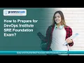 DevOps Institute SRE Foundation Exam - All You Need to Know