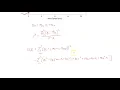 Linear Regression Derivation