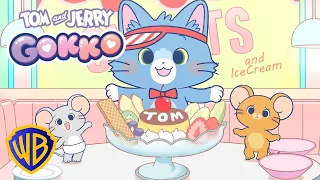 Playing with Food! 🥪 🍱 | Tom and Jerry Gokko FULL EPISODES | @wbkids