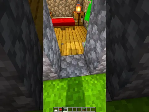 Minecraft Secret Entrance 🤫