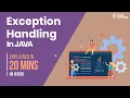 Exception Handling in Java in Hindi Java Programming Java Tutorial Great Learning