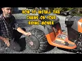 How To Install Tire Chains on your Riding Mower