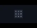 9 dot navigation - using HTML CSS JS