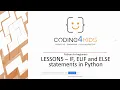 Lesson 5 - Python for beginners
