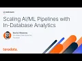 Download Lagu Scaling AI/ML Pipelines with In-Database Analytics
