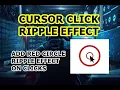 Download Lagu Highlight Mouse Pointer with Click Ripple Effect | Red Circle Ripple Effect