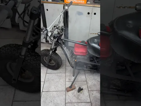 Mais uma na mini moto #diy #facavocemesmo #authomix #minimoto #ferramentas