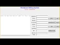 Restaurant Billing System using Tkinter in Python