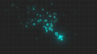 Glowing Letter Effects on Cursor Movement using CSS Javascript