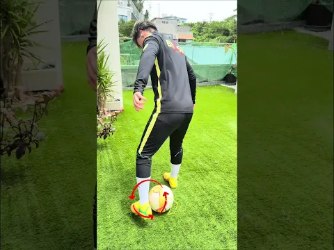 football skill tutorial ⚽️ #football #soccer #footballrepublic