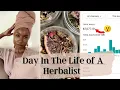 Herbalist Vlog How Much I Make Daily Consultations Custom Tea Blends