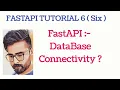 Database connectivity in FastAPI foreignkey relationships in fastapi