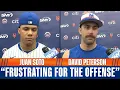 Juan Soto on home run in ninth to break up no-hitter David Peterson on Mets struggles in loss