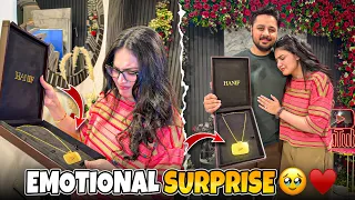 MOST EMOTIONAL SURPRISE BY HUSBAND 🥹😭 | 21K Gold Youtube Button Gift😱|The Best Vlogger Iqra Kanwal♥️