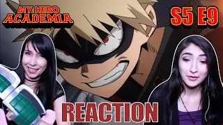 bakugo dominates my hero academia season 5 episode 9 reaction highlights