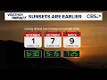 When is sunset