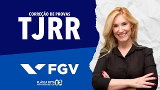 Aula de Português para o Concurso para o TJRR / FGV / CORREÇÃO DE PROVA - Prof.ᵃ Flávia Rita.