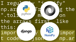 NumPy array is not JSON serializable