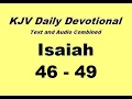 08-01 Isaiah 46-49 KJV Daily Devotional